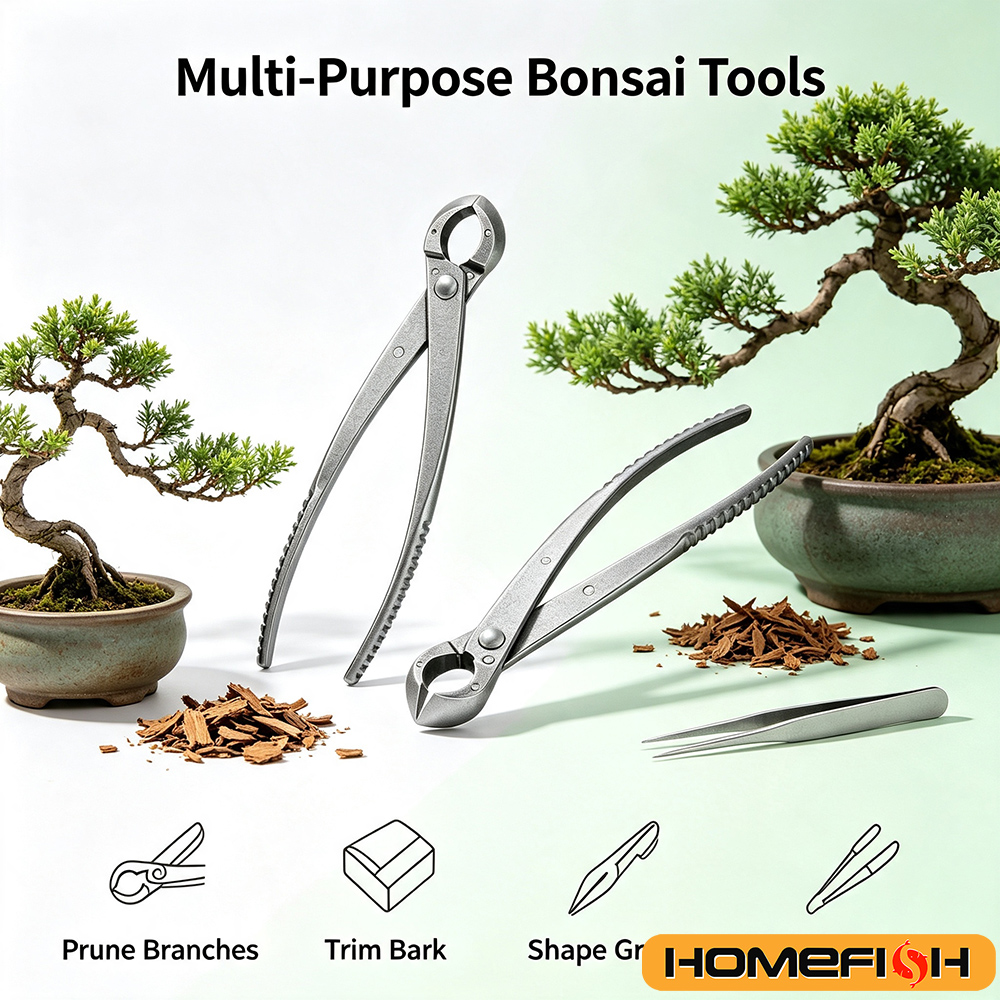 Bonsai Garden Rake - Forbici per rami spessi in acciaio