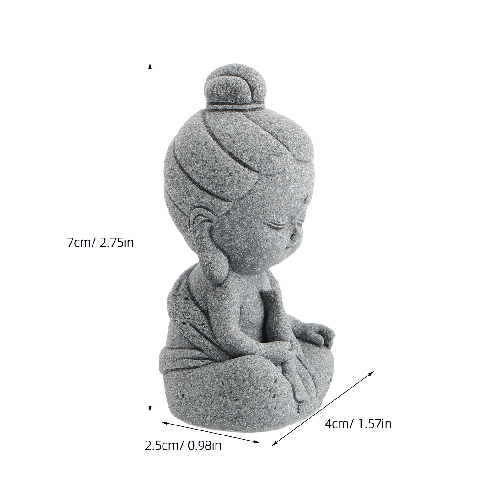 Raffinata statuetta in pietra  - Bonsai Garden Decor recensione e prezzo