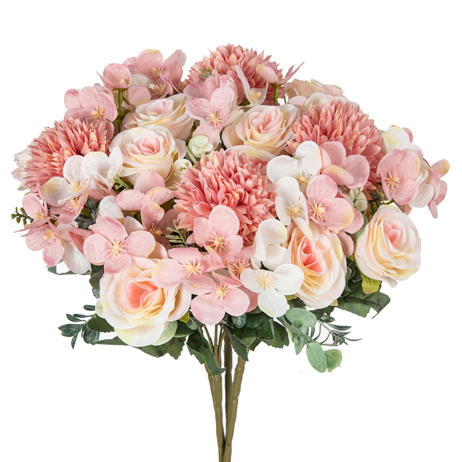 1/4 pz Fiore Artificiale Rosa  - Bonsai Garden Decor recensione e prezzo