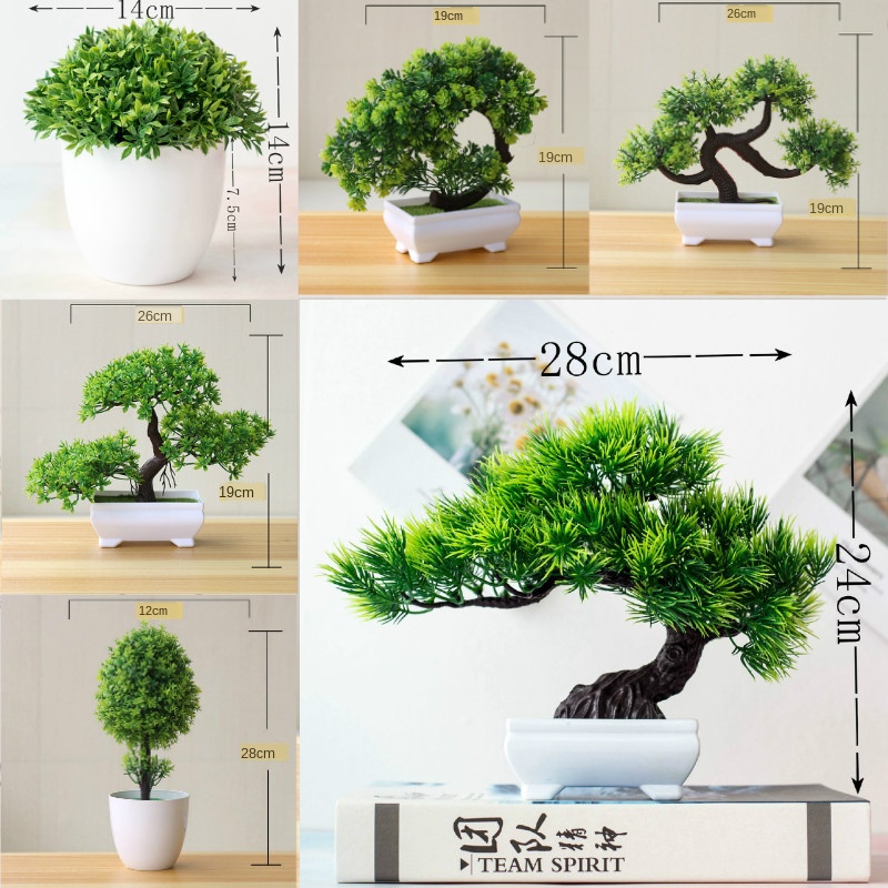 Nuove piante artificiali verdi - Bonsai Garden Sushi recensione e prezzo